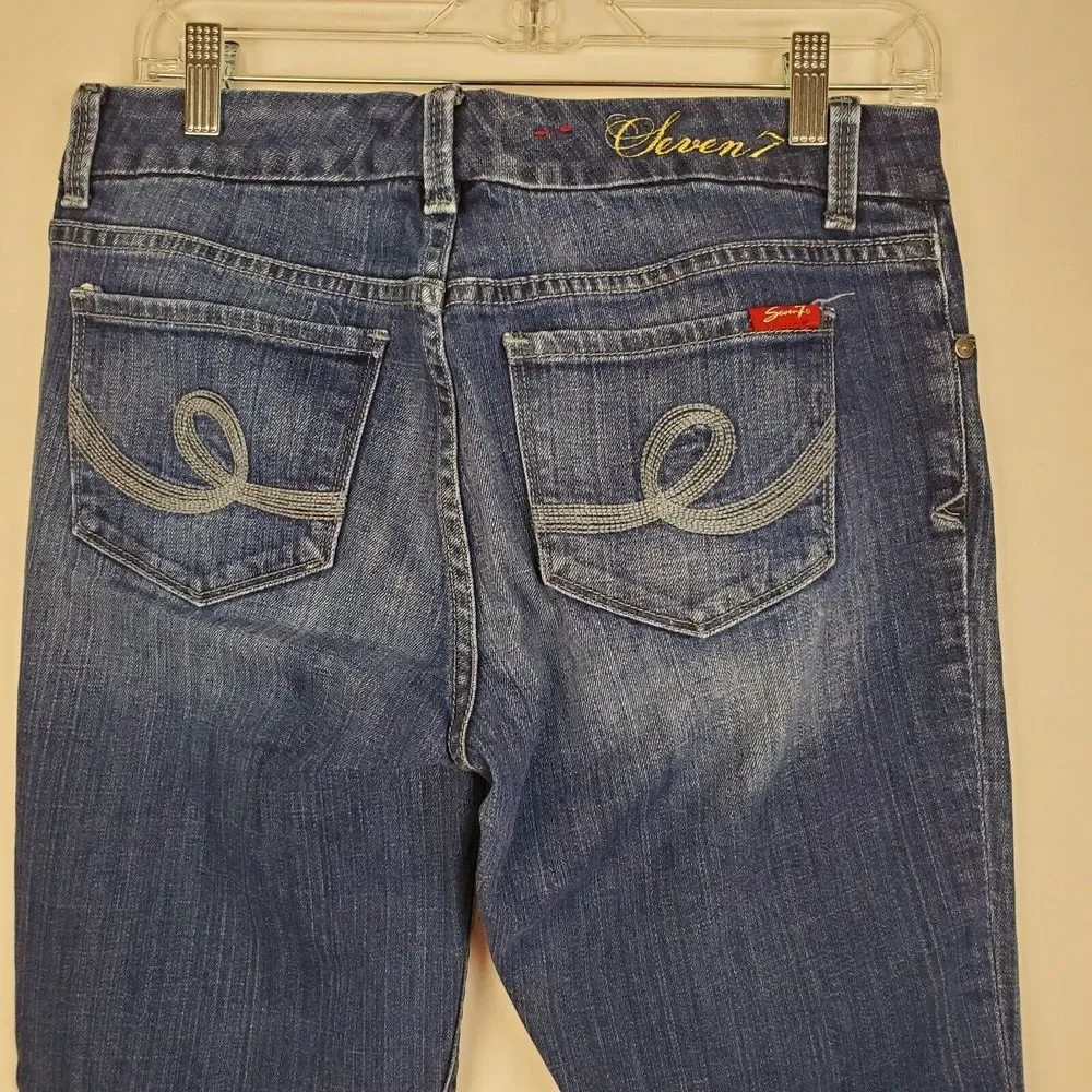 Seven7 Women's Bootcut Jeans Medium Wash Size 30W x 27L‎